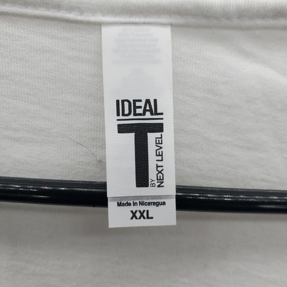 Christmas Time Is Better Than Wine Shirt Women XXL White Gold NEW - Picture 3 of 4